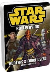 Star Wars RPG Hunters and Force Users Deck